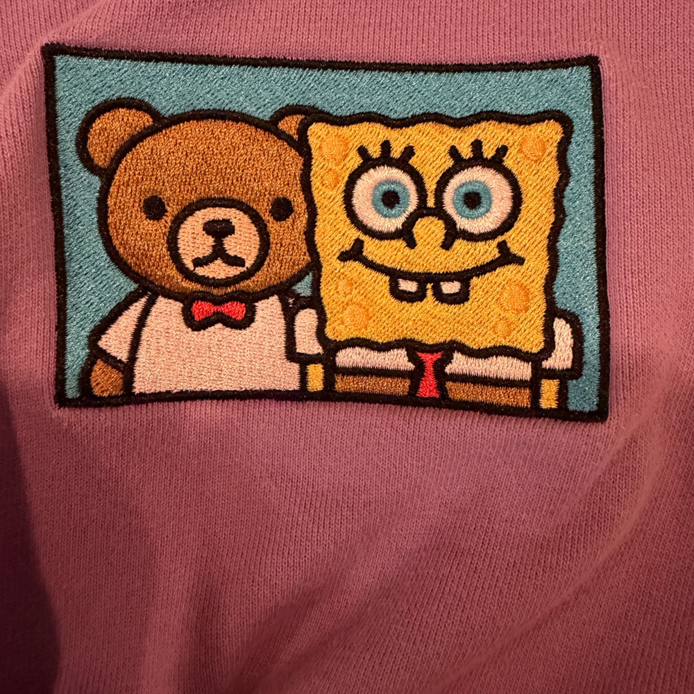 Teddy Fresh x SpongeBob Limted Edition Hoodie Y2K - Picture 5 of 6
